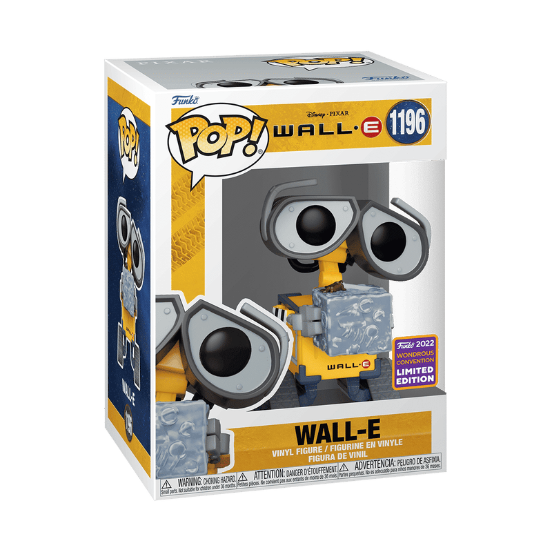 Funko Pop! Wall-E - Wall-E 2022 Wondrous Convention Limited Edition #1196