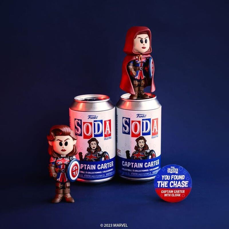 Funko Vinyl Soda! Marvel / What If...? - Captain Carter