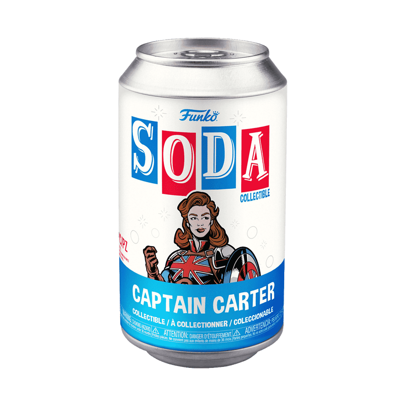Funko Vinyl Soda! Marvel / What If...? - Captain Carter