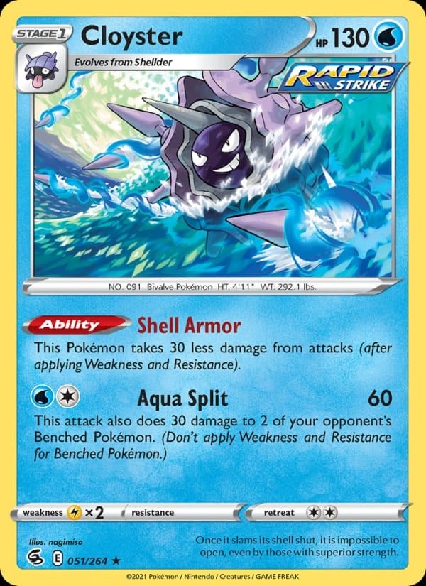 Fusion Strike - Cloyster #51