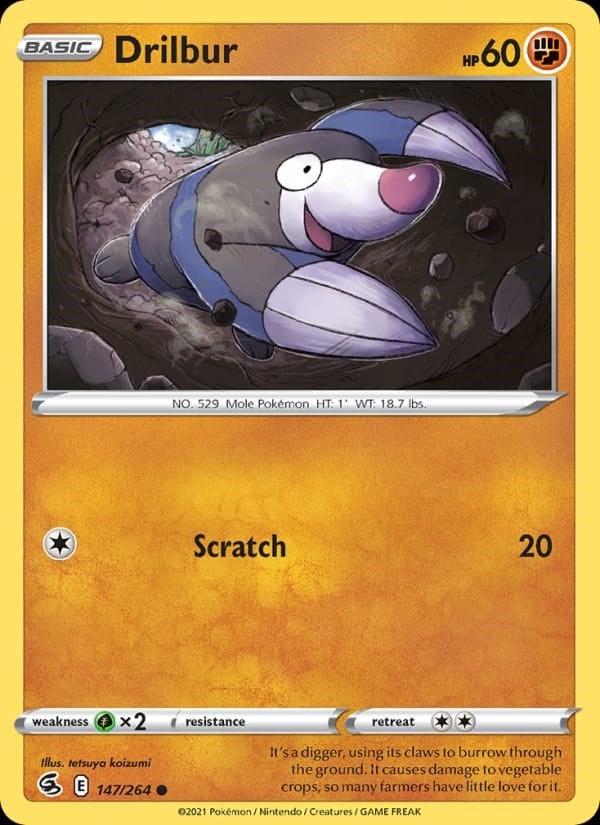 Fusion Strike - Drilbur #147