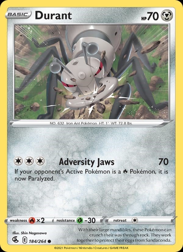 Fusion Strike - Durant [Reverse Holo] #184