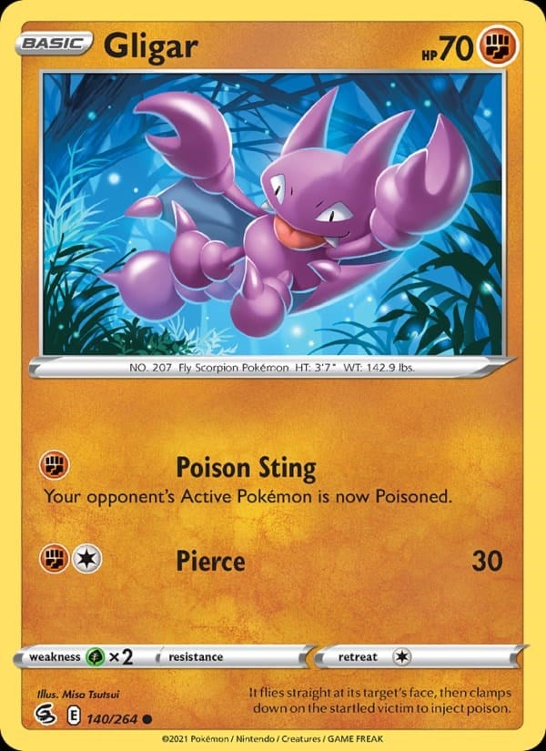 Fusion Strike - Gligar #140