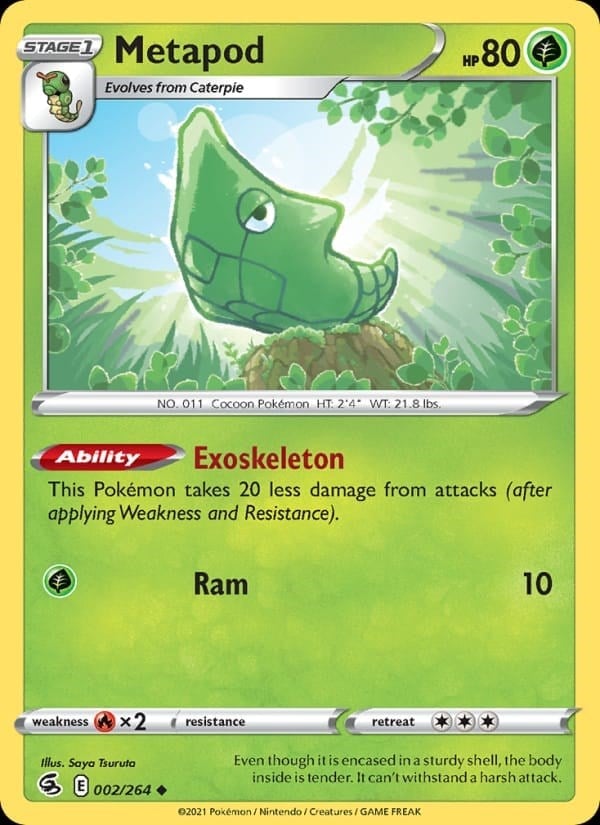 Fusion Strike - Metapod [Reverse Holo] #2