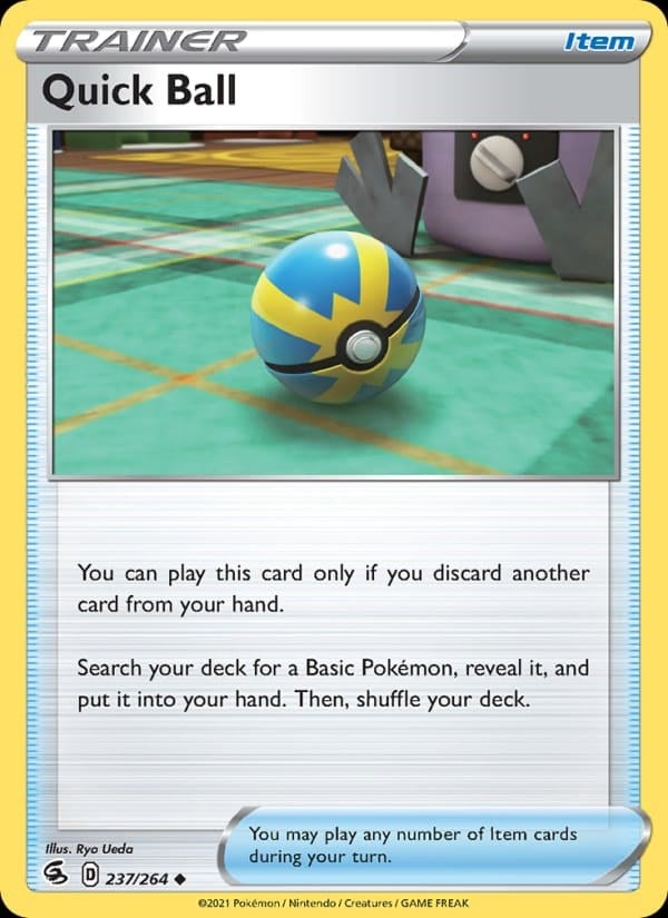 Fusion Strike - Quick Ball [Reverse Holo] #237