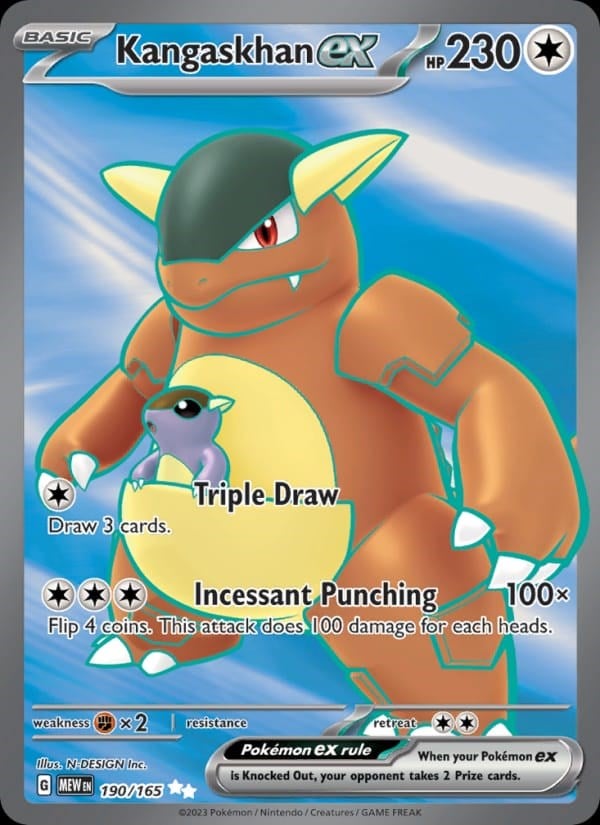 Kangaskhan ex - 151 #190