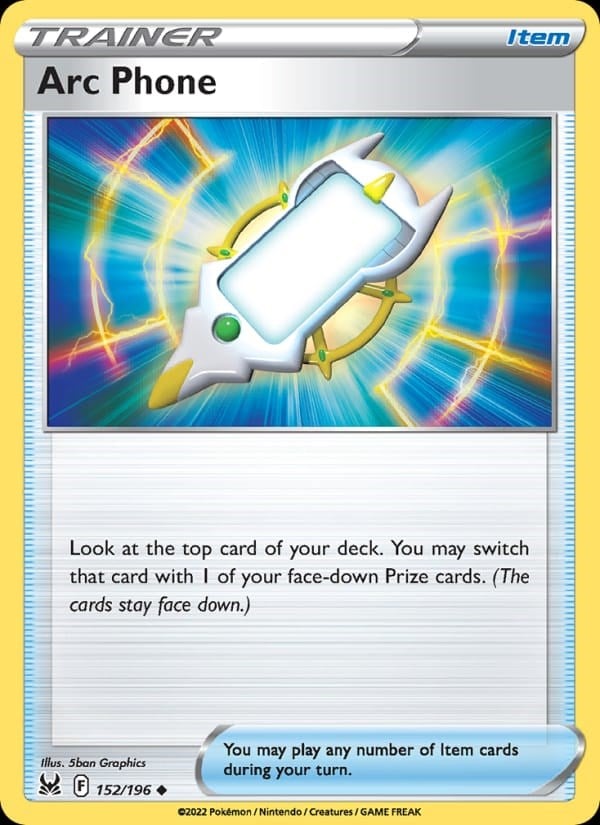Lost Origin - Arc Phone [Reverse Holo] #152
