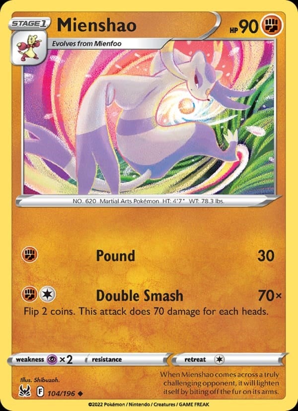 Lost Origin - Mienshao #104