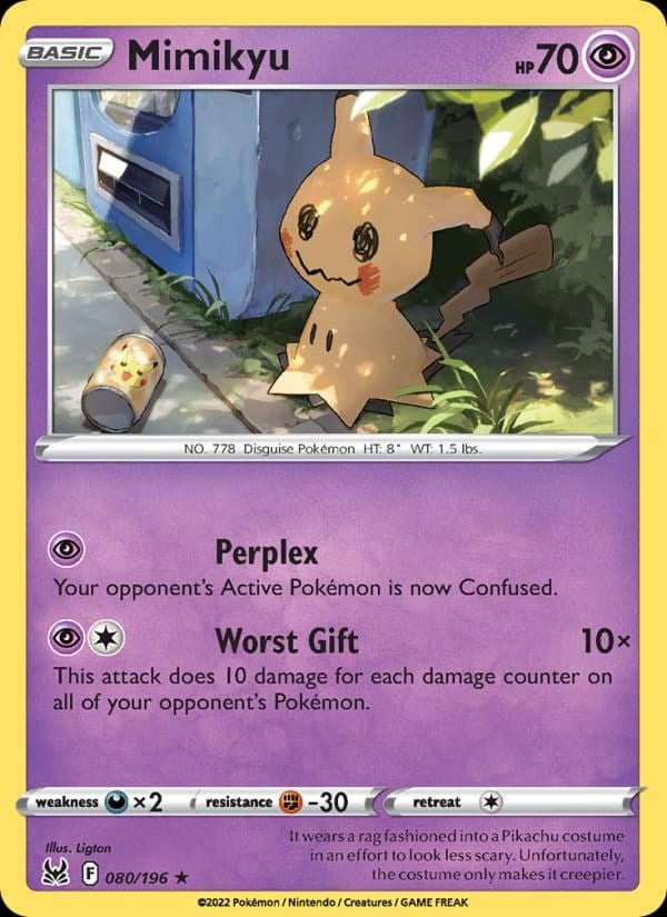 Lost Origin - Mimikyu #080