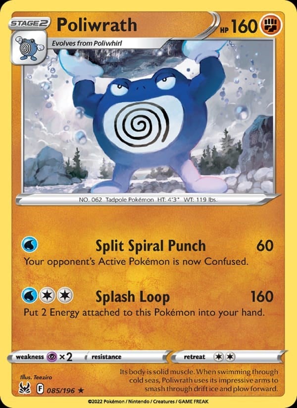 Lost Origin - Poliwrath #085