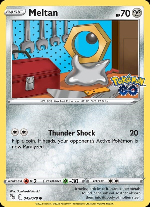 Meltan - Pokemon GO #045 #Reverse