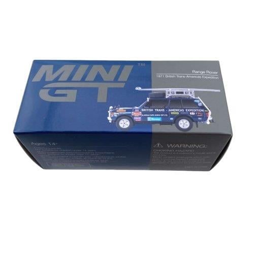 Mini GT Range Rover British Trans-Americas Expedition 1971 1:64