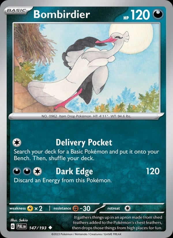 Paldea Evolved - Bombirdier [Reverse Holo] #147