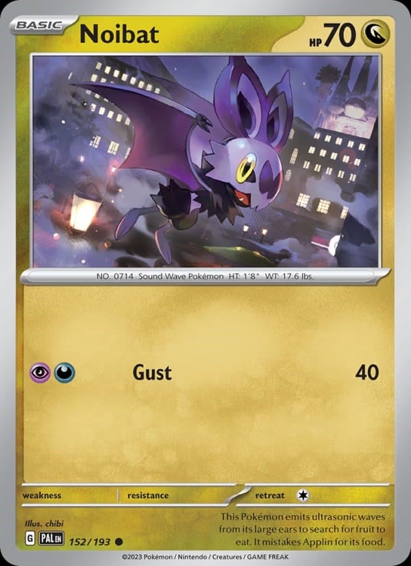 Paldea Evolved - Noibat #152