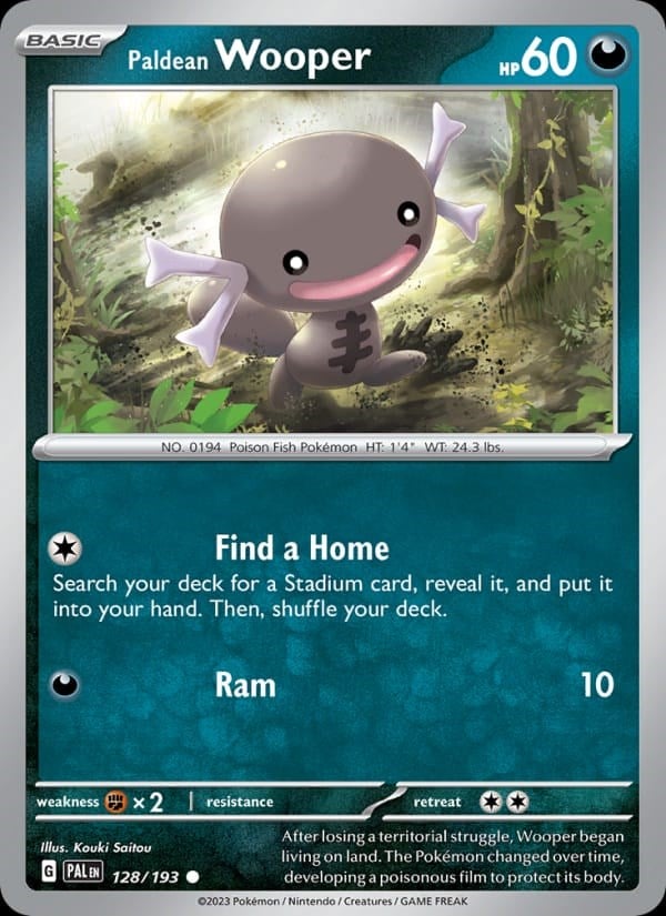 Paldea Evolved - Paldean Wooper #128