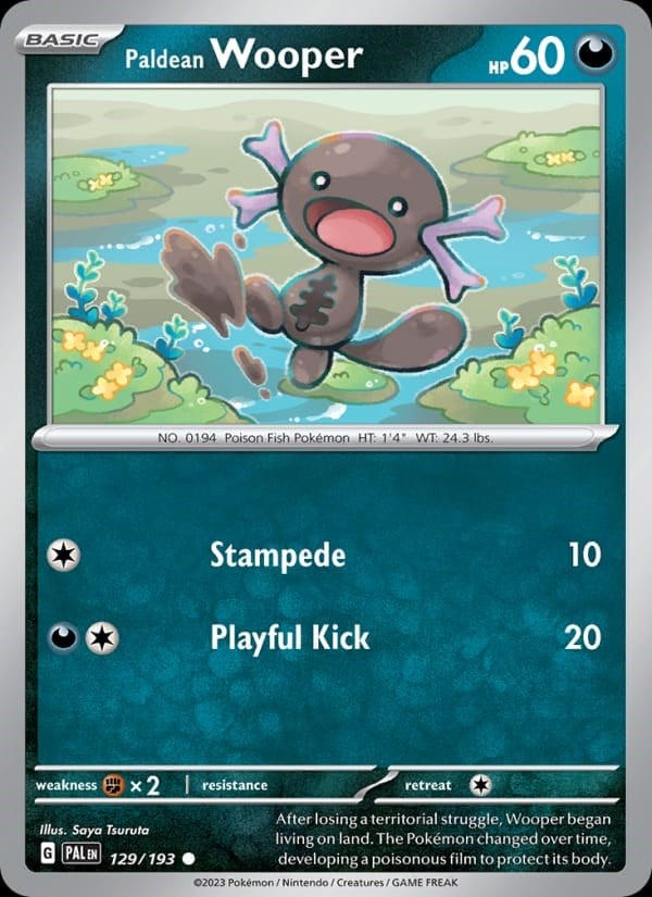 Paldea Evolved - Paldean Wooper #129