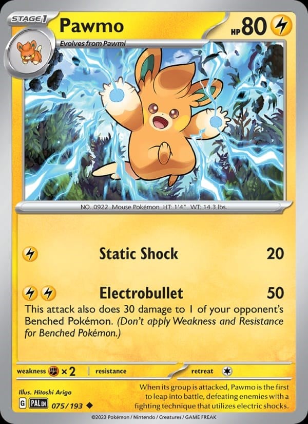 Paldea Evolved - Pawmo #075