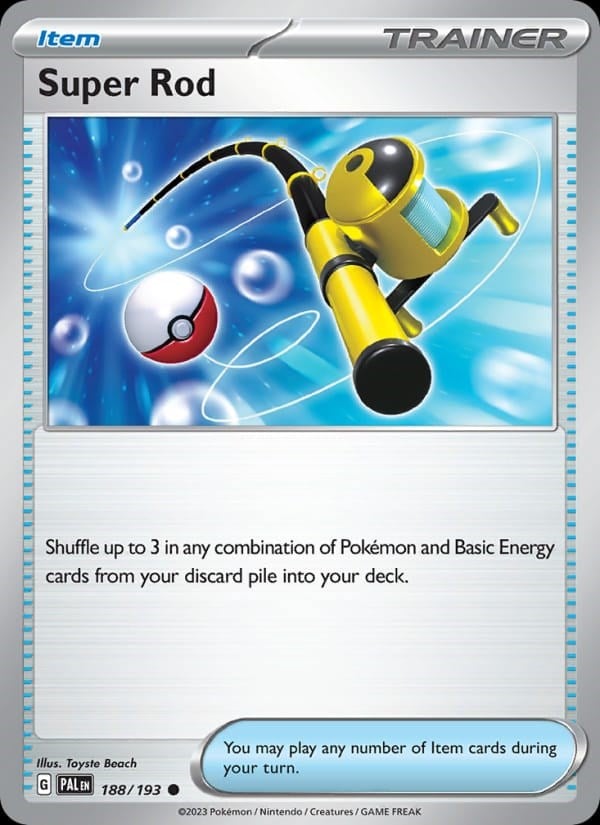 Paldea Evolved - Super Rod #188