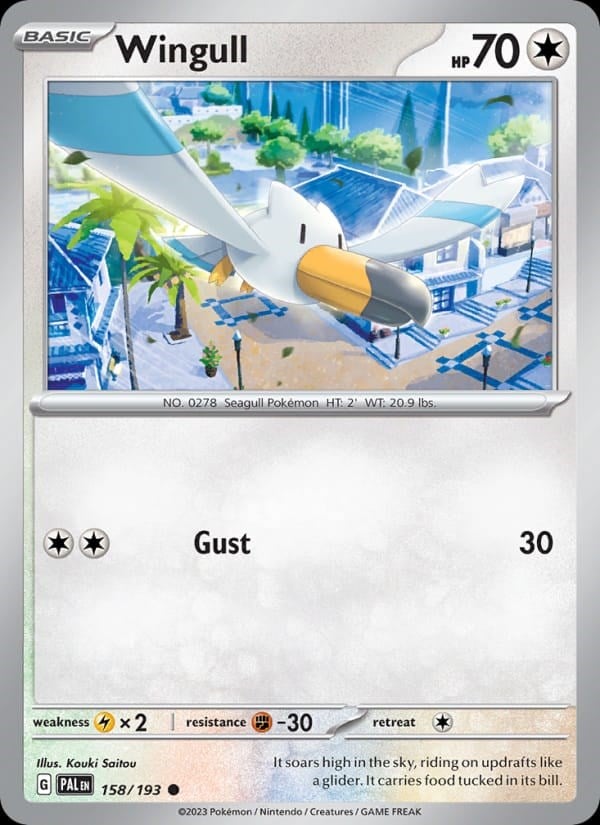 Paldea Evolved - Wingull #158