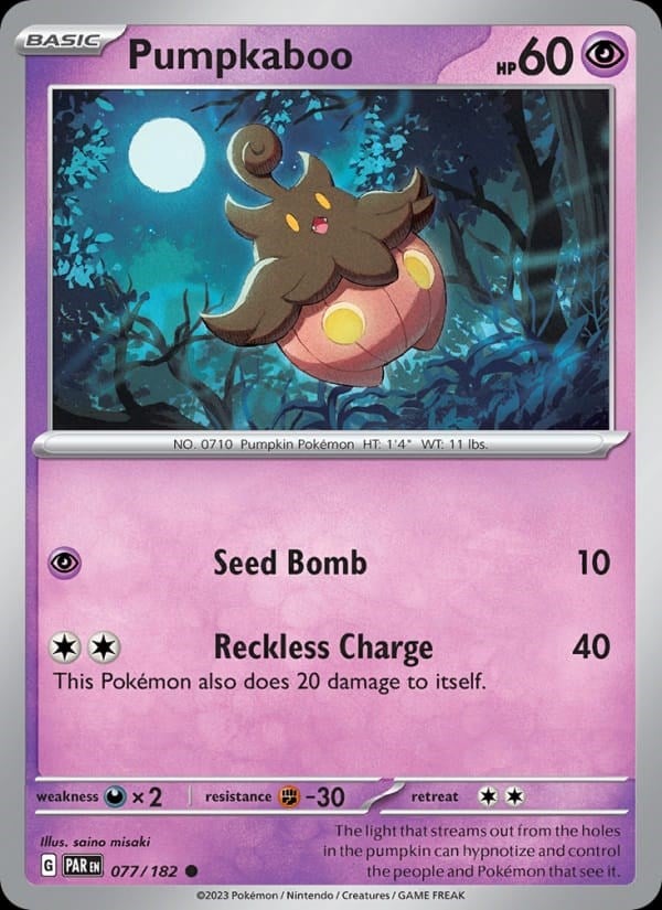 Paradox Rift - Pumpkaboo [Reverse Holo] #077