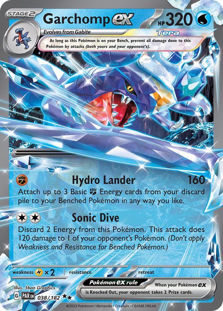 Pokemon Garchomp ex #38