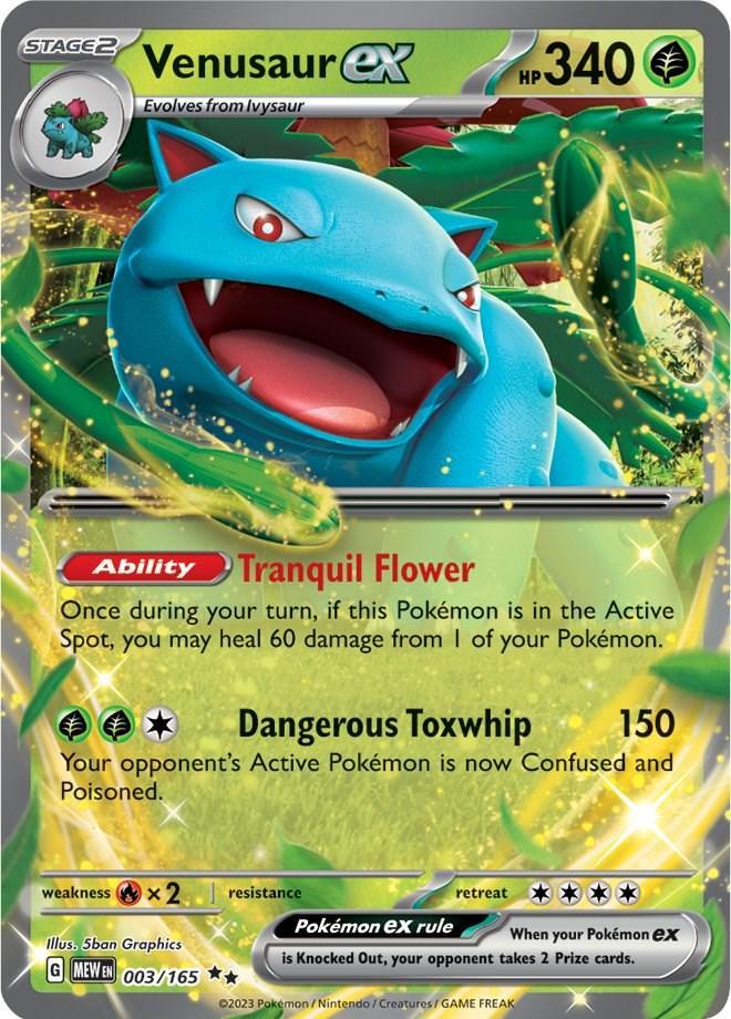 Pokemon Venusaur ex #3