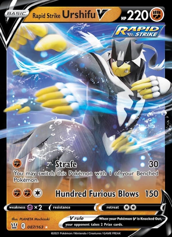 Rapid Strike Urshifu V - Battle Styles #87