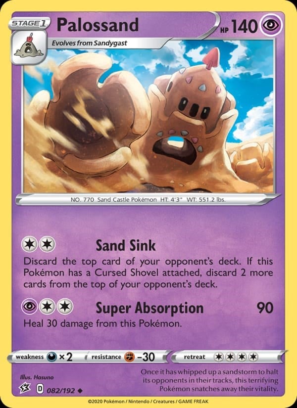 Rebel Clash - Palossand [Reverse Holo] #82