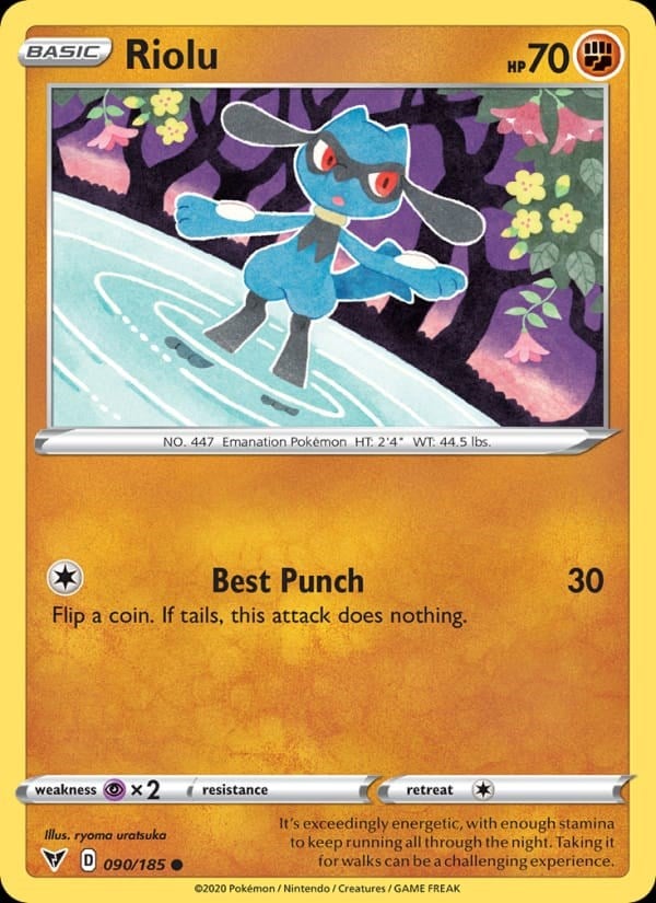 Riolu - Vivid Voltage #90 #Normal