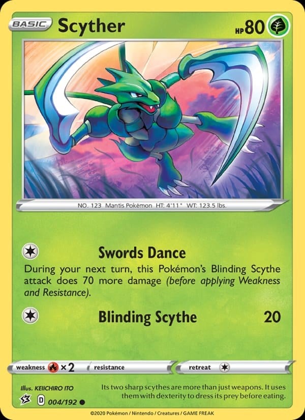 Scyther - Rebel Clash #4 #Normal