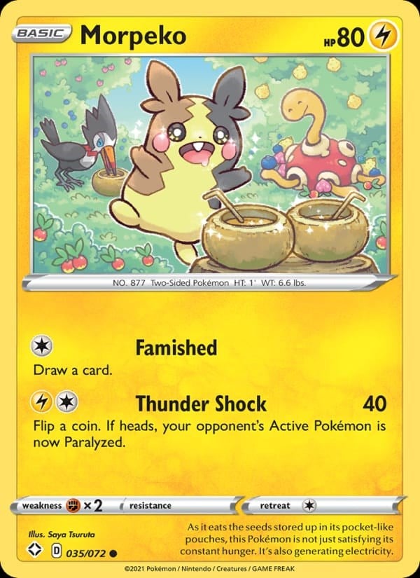 Shining Fates - Morpeko #35