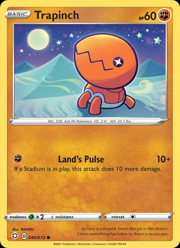 Shining Fates - Trapinch #40