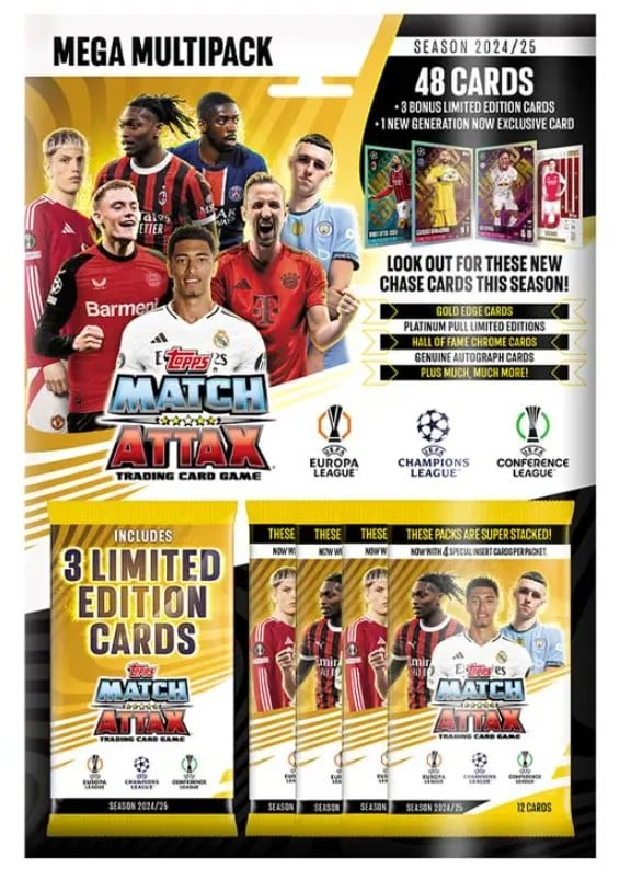 Topps Match Attax Extra 24/25 - Mega Multipack