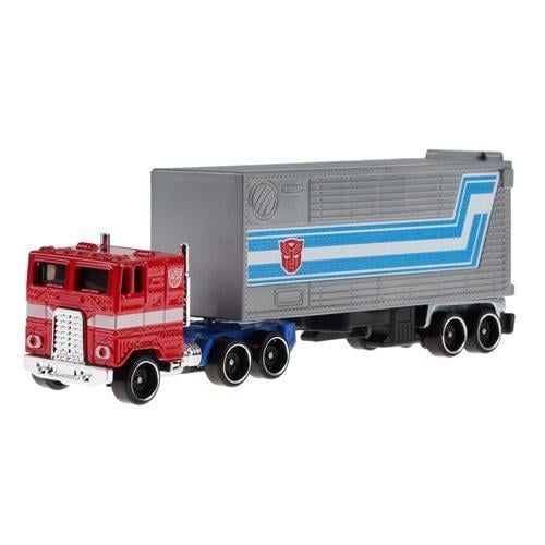 Transformers Hot Wheels Optimus Prime Truck Scale Die-Cast Metal Vehicle 1:64
