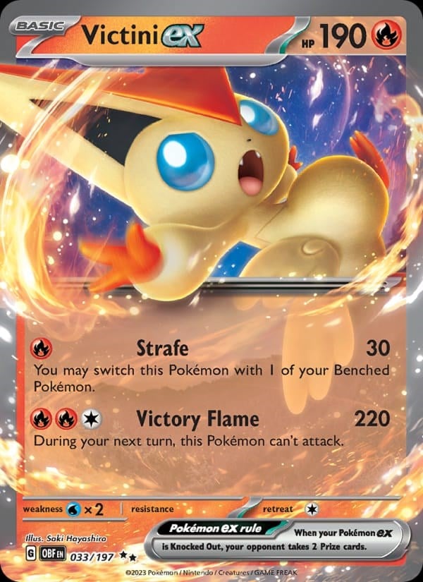 Victini ex - Obsidian Flames #033