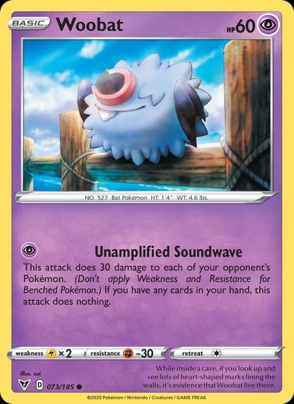 Woobat - Vivid Voltage #73 #Normal
