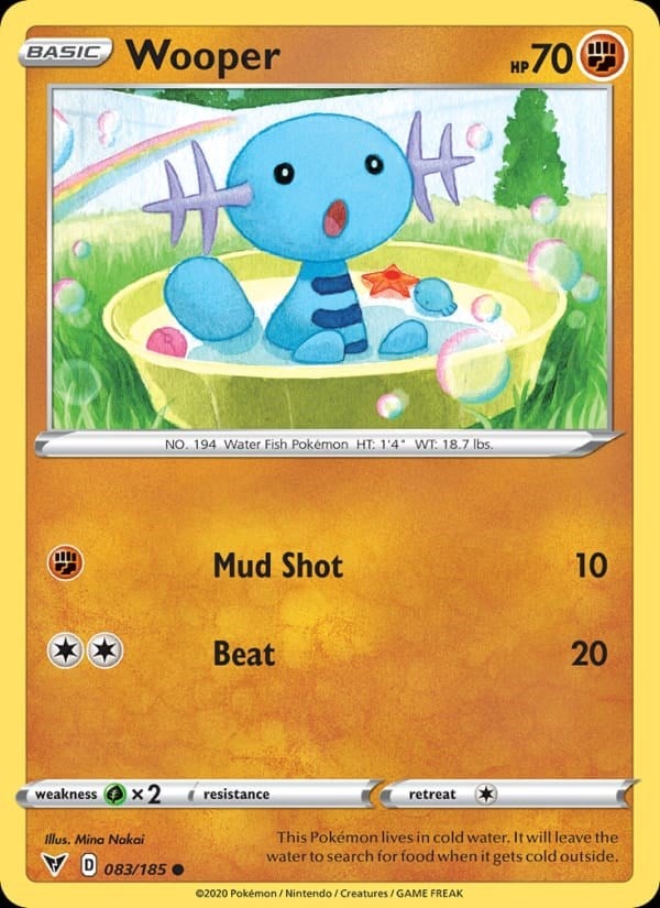 Wooper - Vivid Voltage #83 #Normal