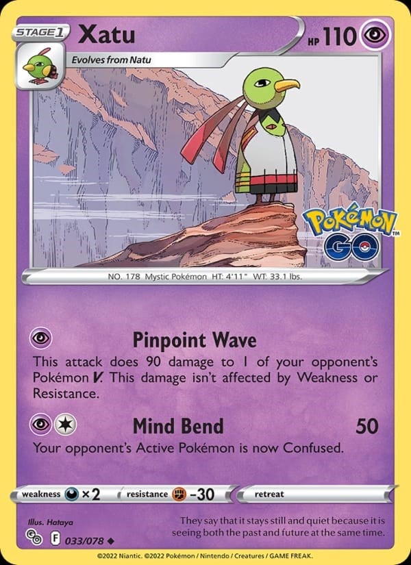 Xatu - Pokemon GO #033 #Normal