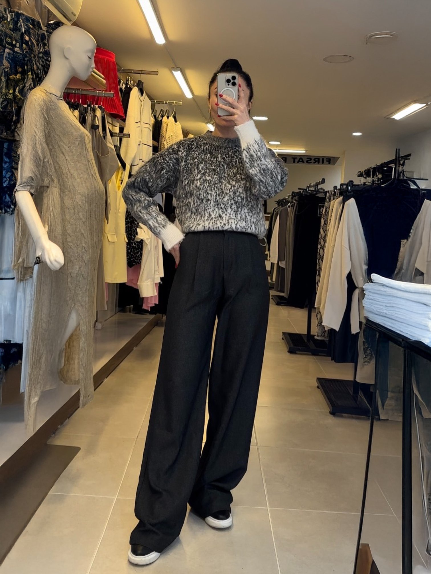 Pamuklu Palazzo Pantolon | CBT0107