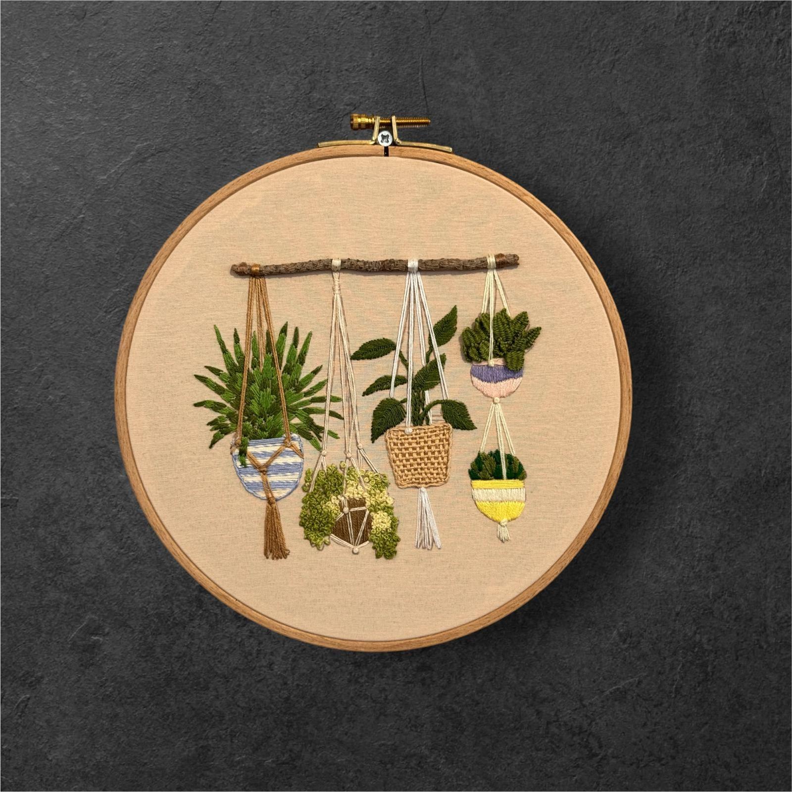 BOTANİK NAKIŞ PANO