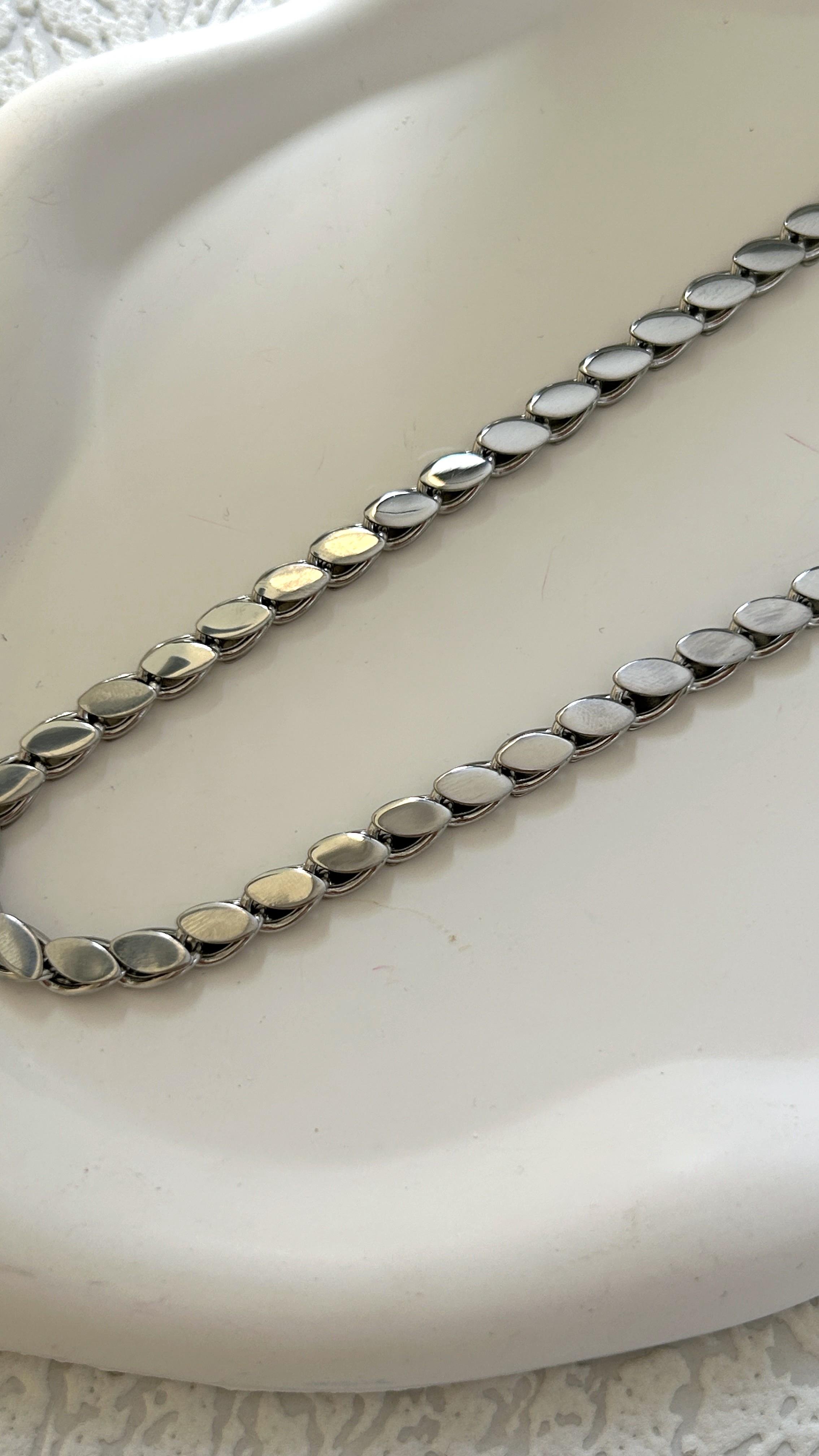 Arpa Zincir Çelik Kolye