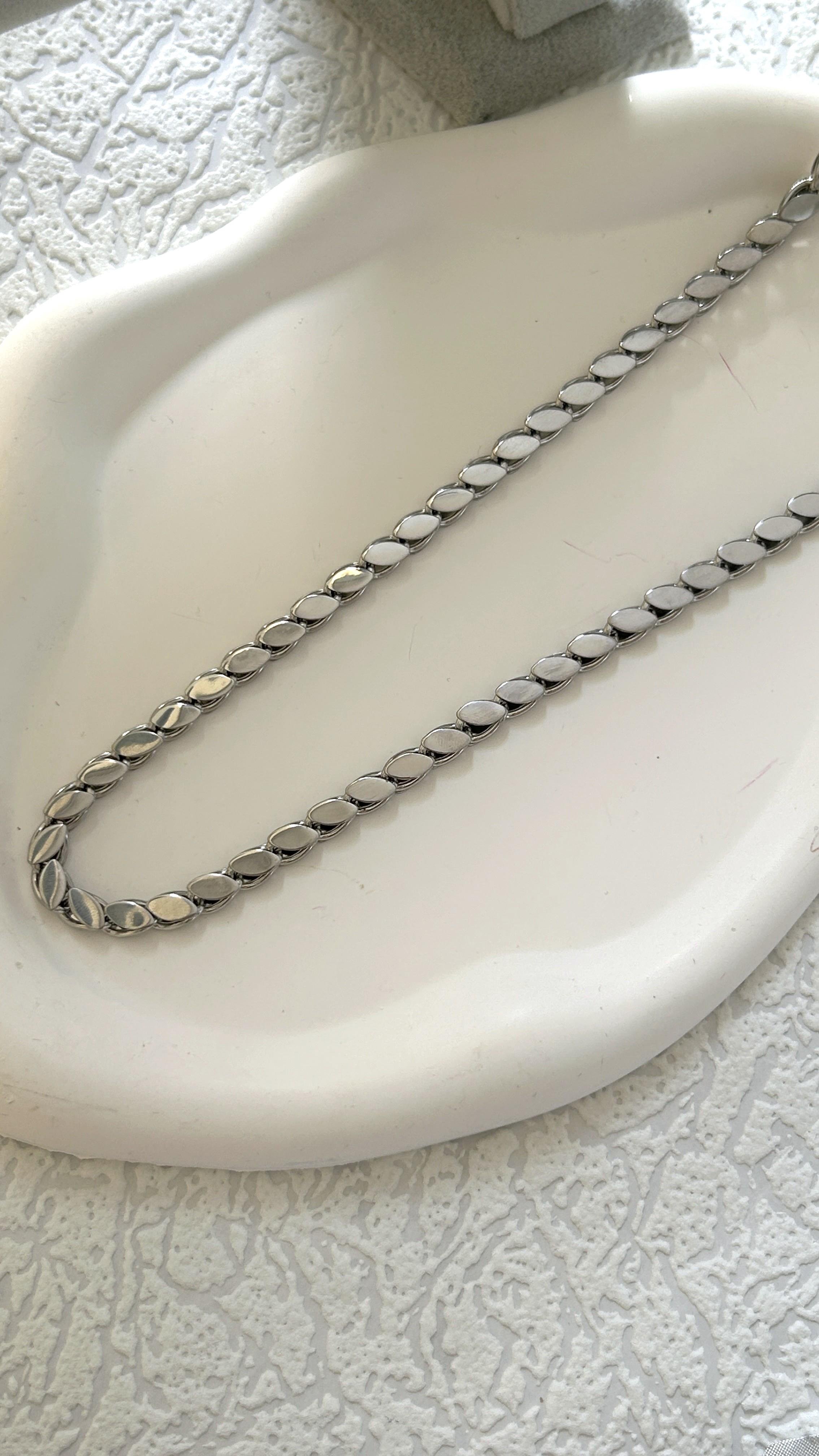 Arpa Zincir Çelik Kolye