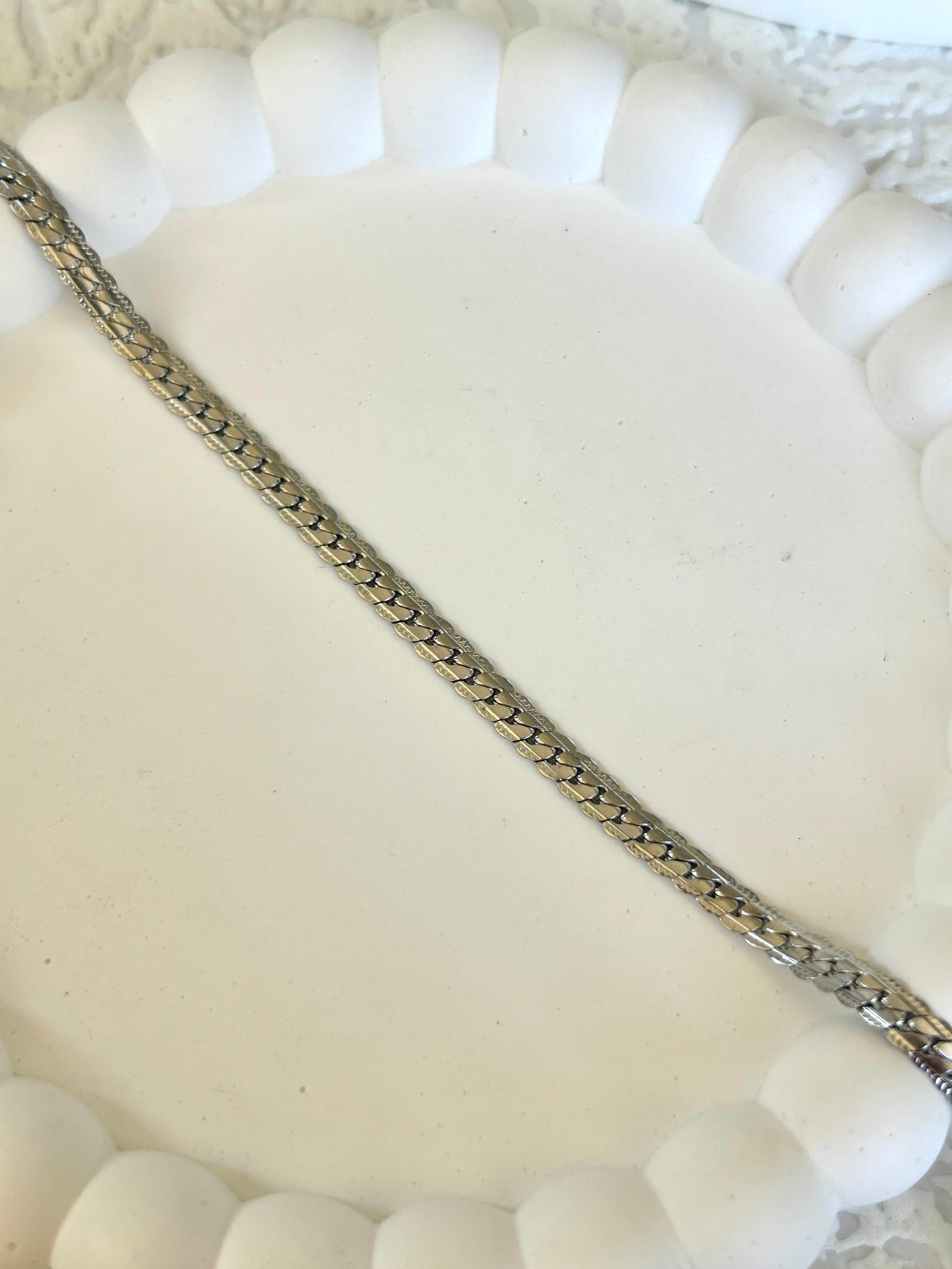 Balık Sırtı Model Çelik Bileklik