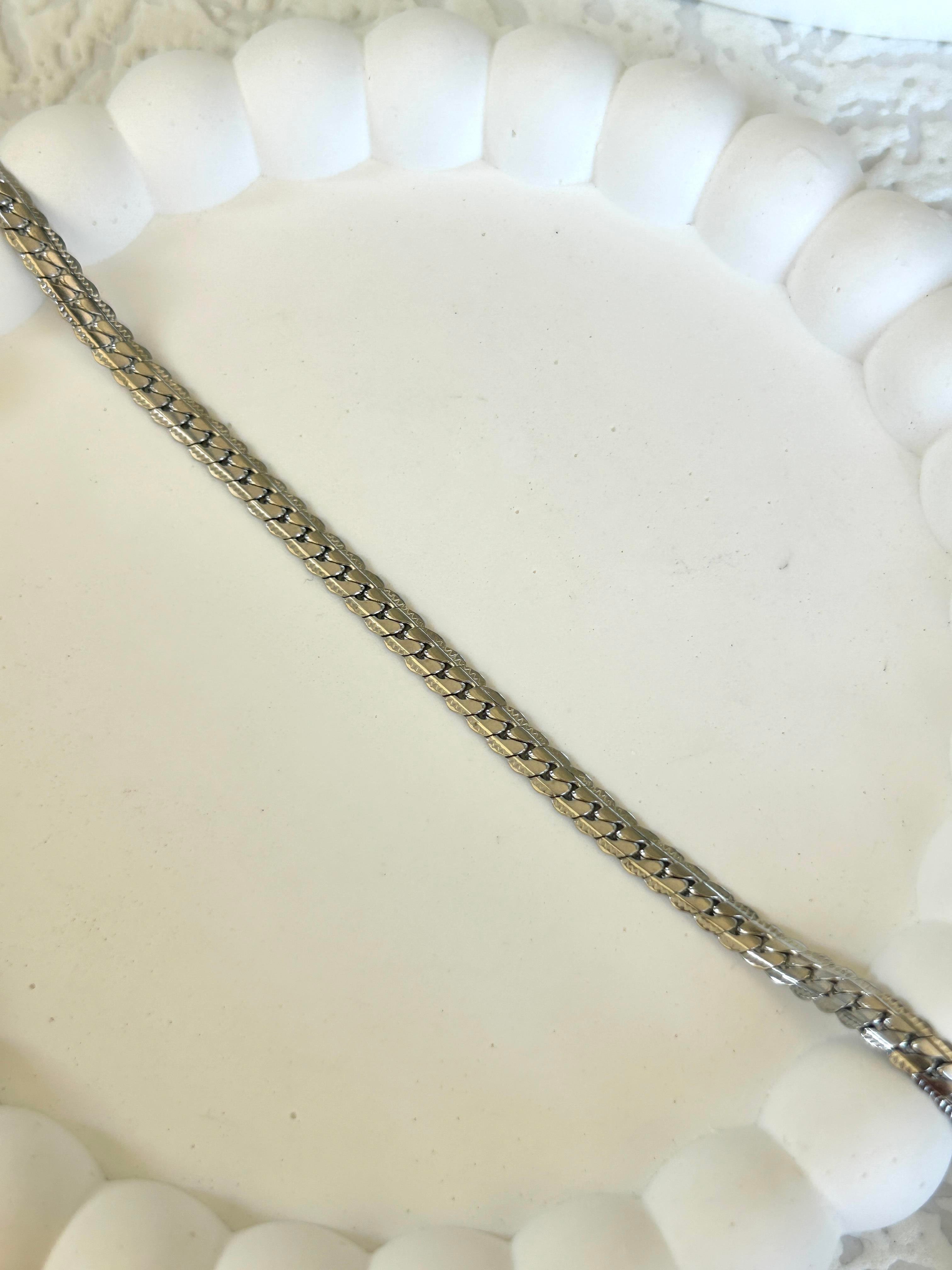 Balık Sırtı Model Çelik Bileklik