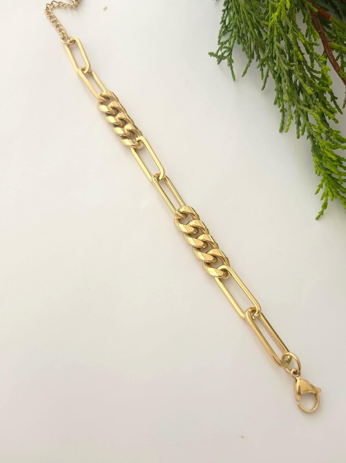 Çelik Zincir Bileklik