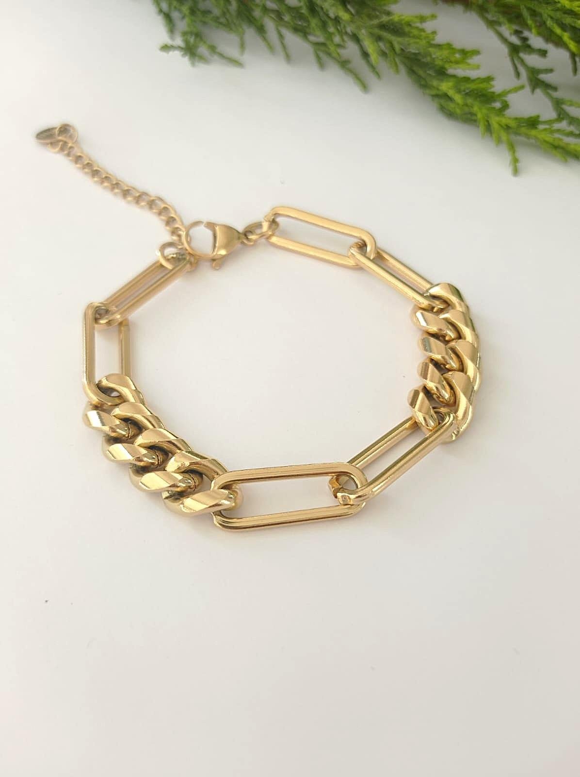 Çelik Zincir Bileklik