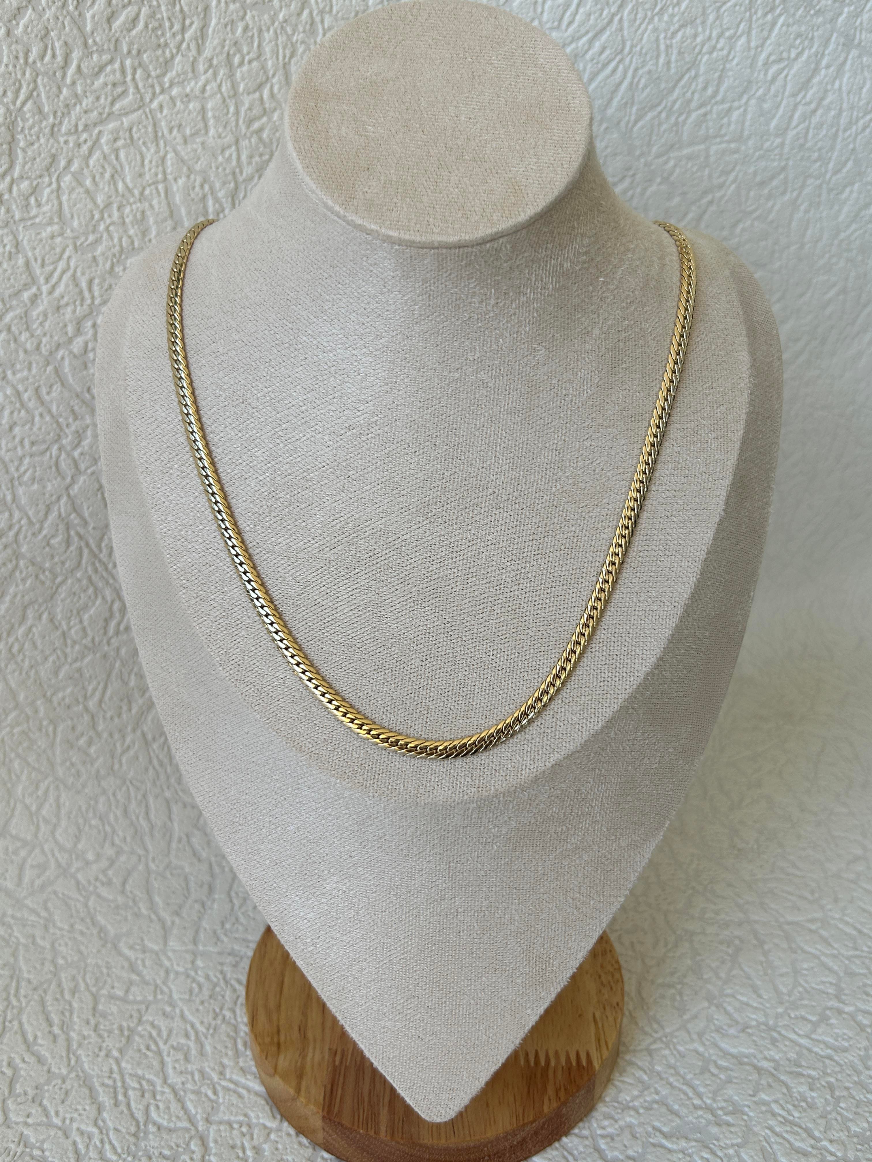 Gold Klasik Zincir Kolye