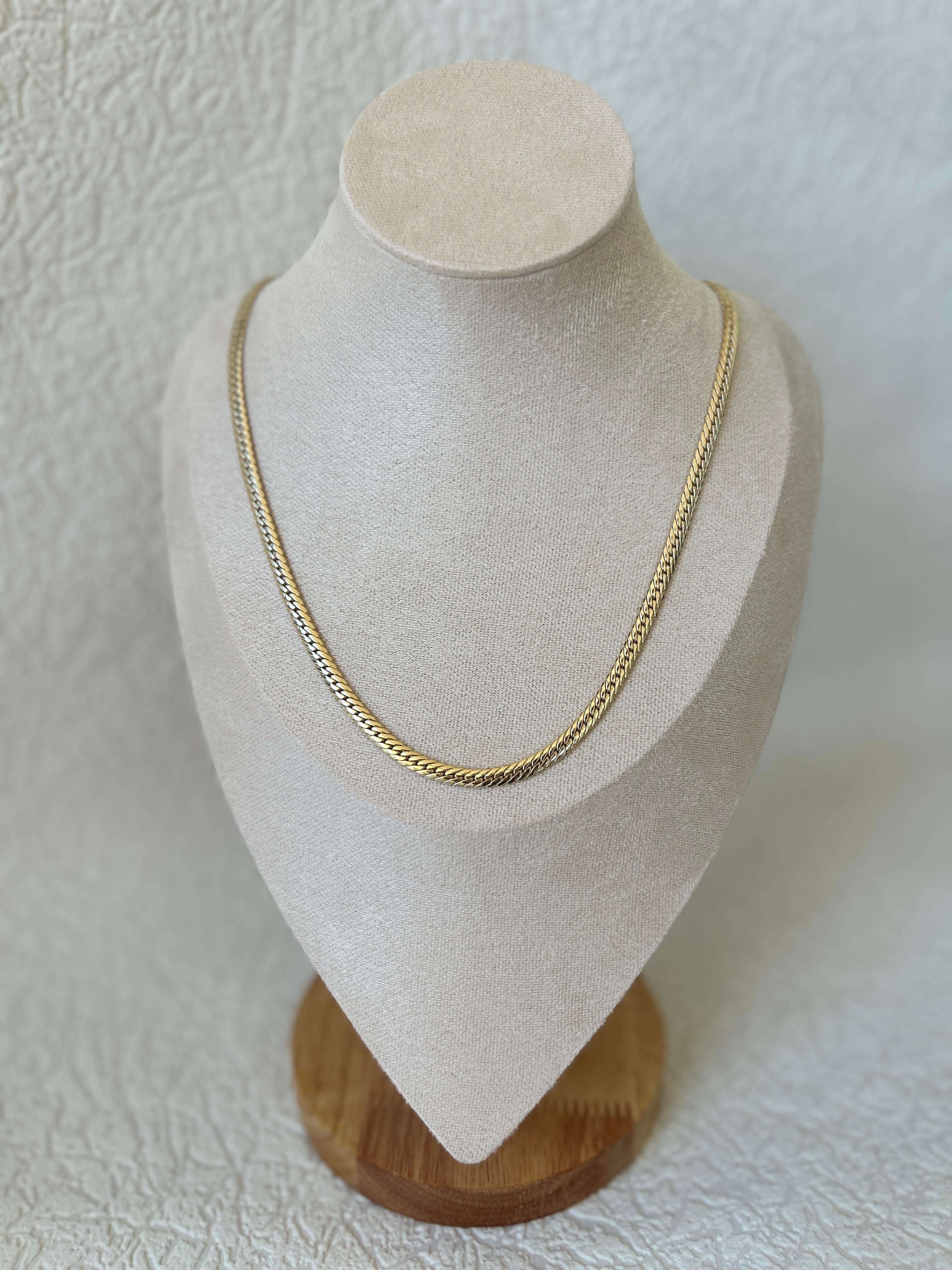 Gold Klasik Zincir Kolye