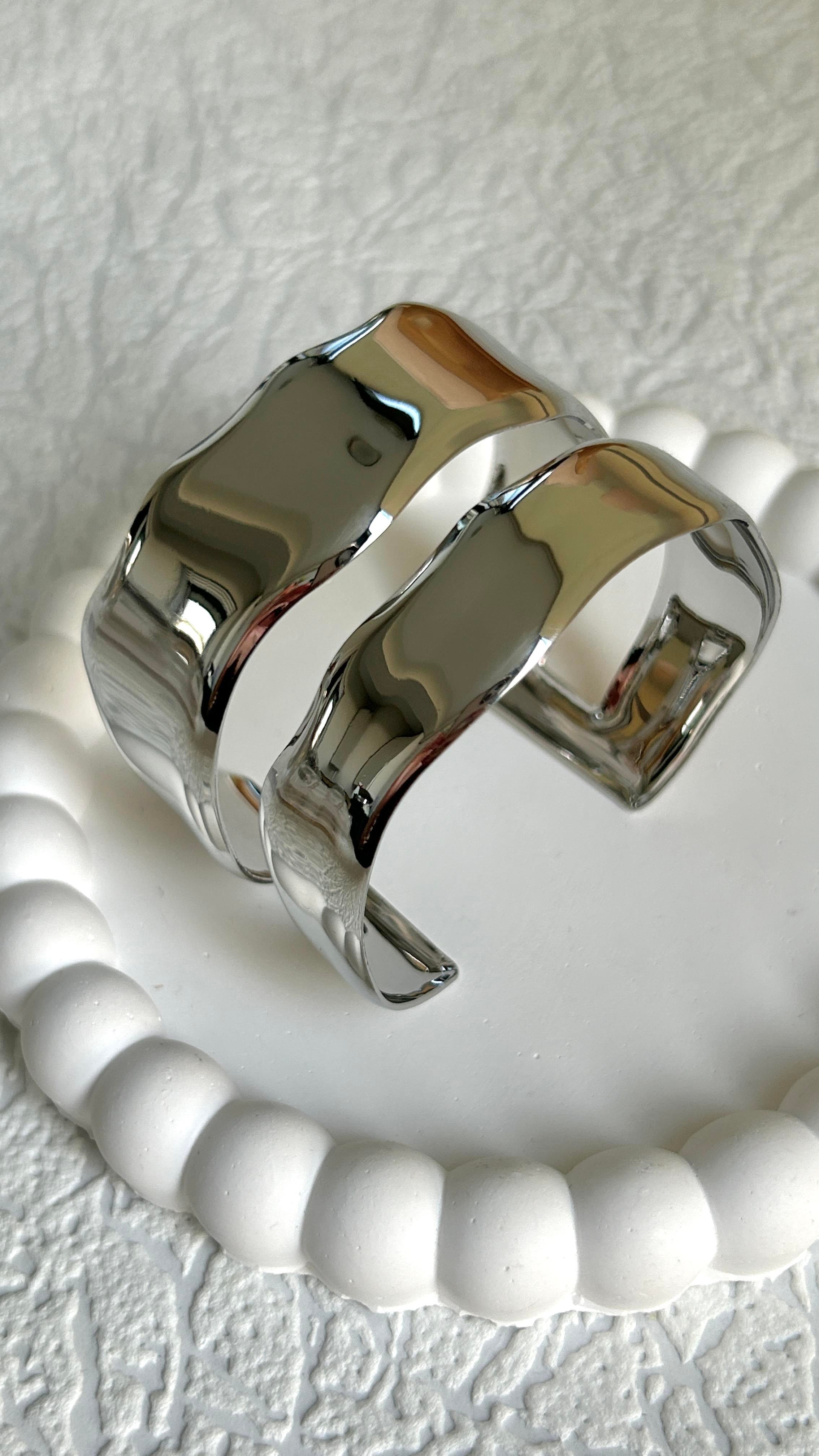 İkili Gümüş Renk Kelepçe