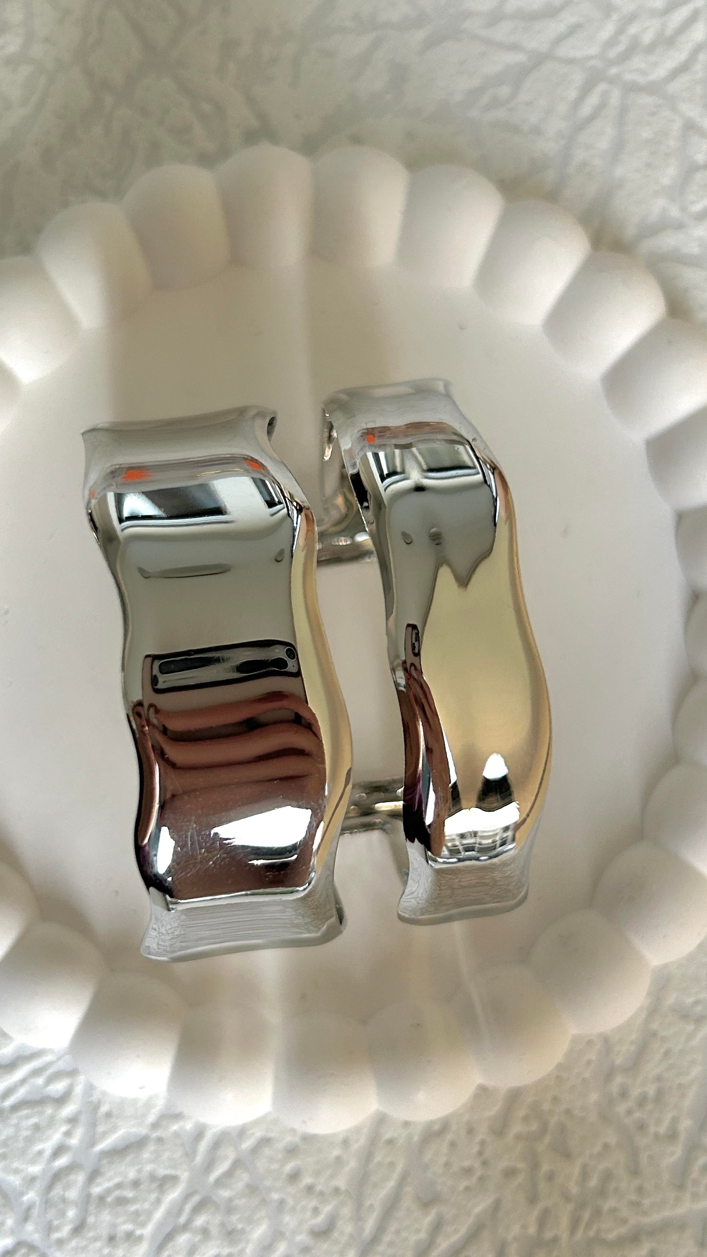 İkili Gümüş Renk Kelepçe